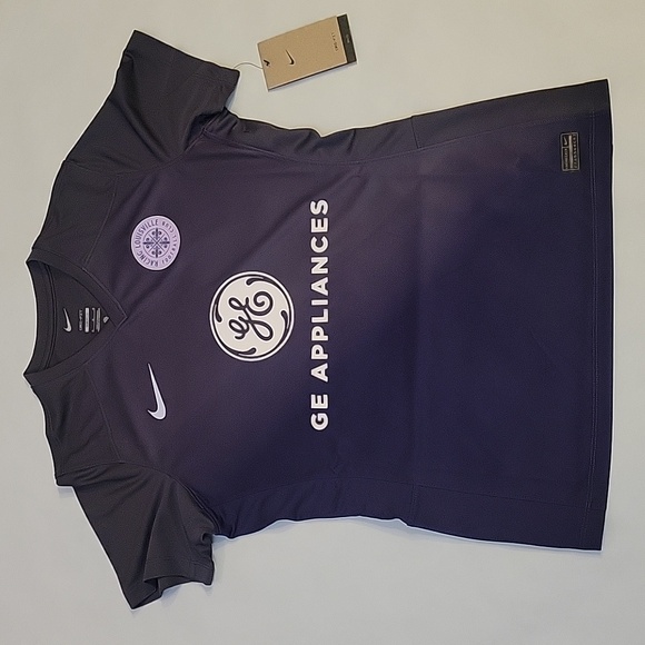 Nike Tops - NWT Nike Racing Louisville FC Women's V-Neck Soccer Jersey Size Medium